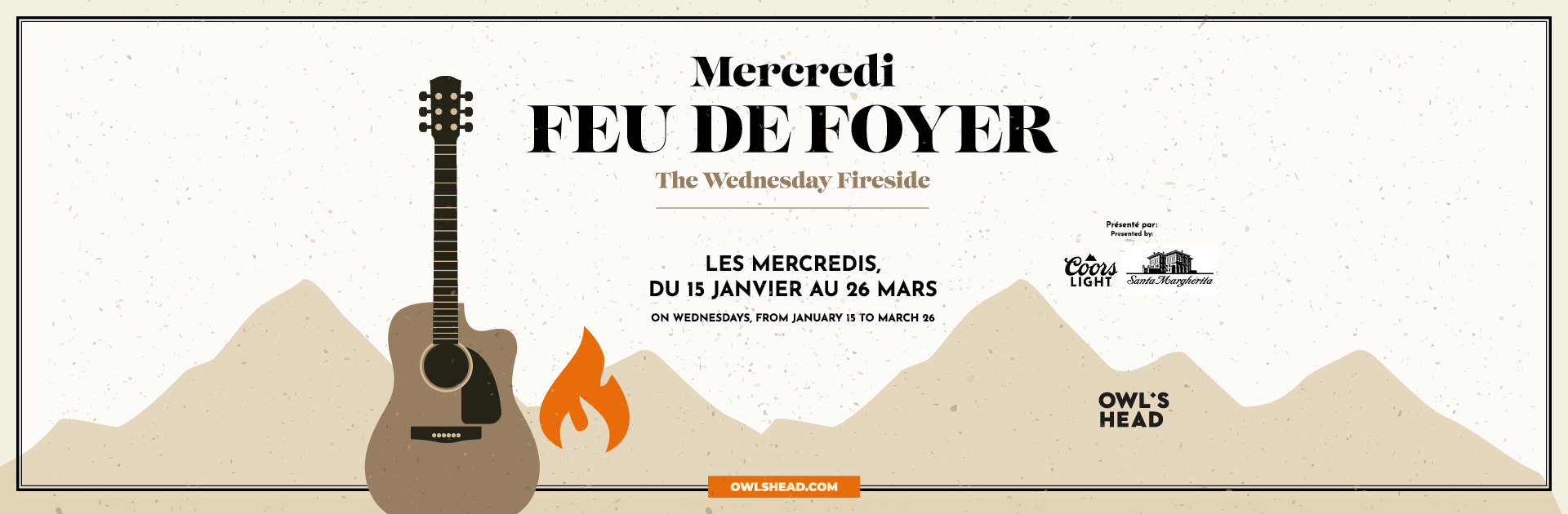 Mercredi feu de foyer