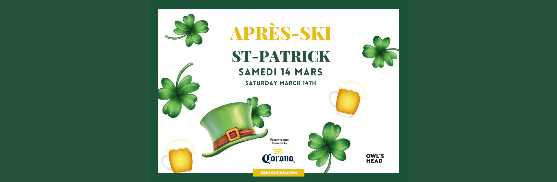 Après-ski St-Patrick